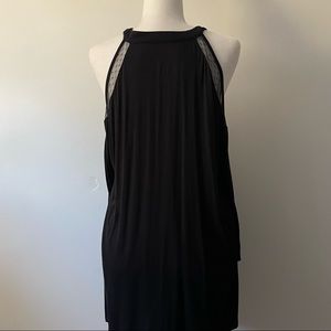 Super Soff Mesh Cold Shoulder Tee